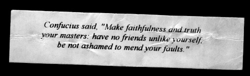 fortune-cookie-friends Confucius on Facebook? (image: my fortune cookie)