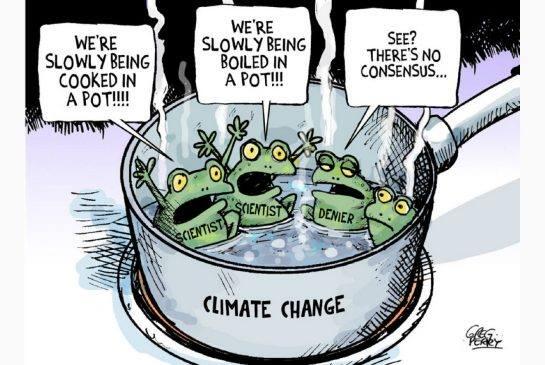 Non consensus on climate change